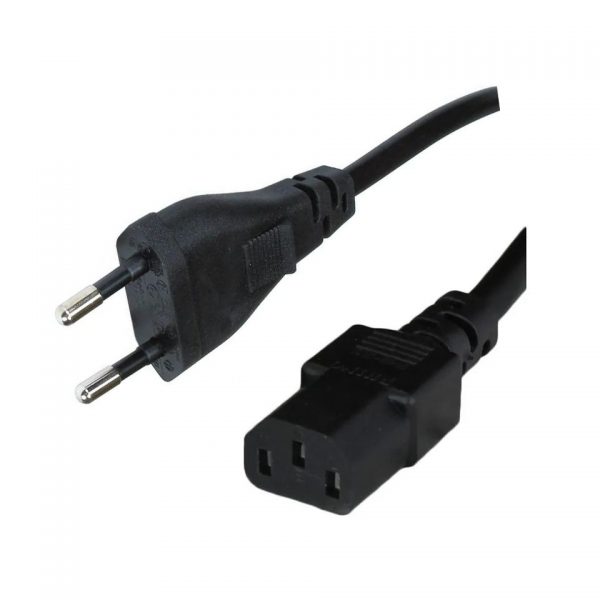 Cable de Poder Negro de 1.5m