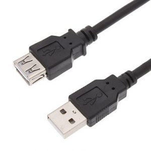 Cable USB AM-AF de 1.8m