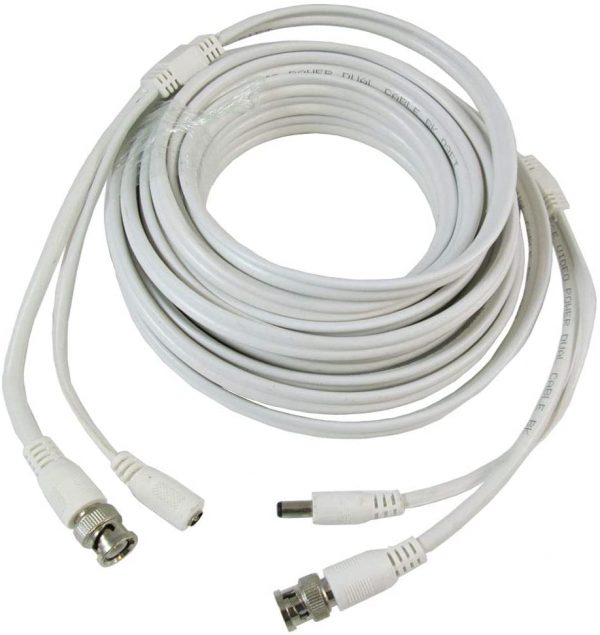 Cable de Poder Video 10m Blanco