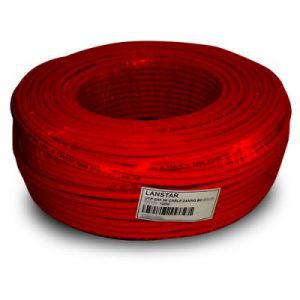 Cable UTP Multifilar Rojo de 100m
