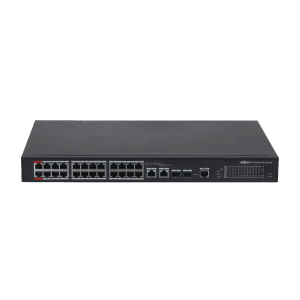 Switch PoE Gestionable de 24 Puertos 10/100Mbps
