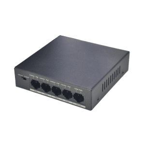 Switch PoE de 4 Puertos 10/100Mbps