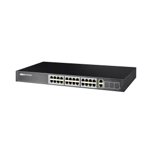 Switch PoE de 24 Puertos 10/100Mbps
