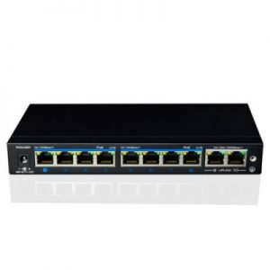 Switch PoE de 8 Puertos 10/100Mbps