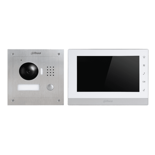 Kit Videoportero IP: Pantalla táctil 7 pulgadas