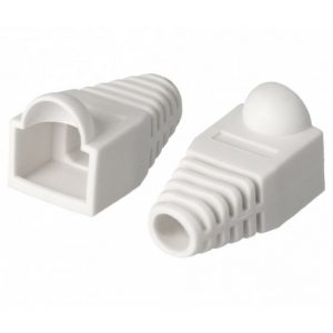 Capuchón RJ-45 Blanco Bolsa de 100u