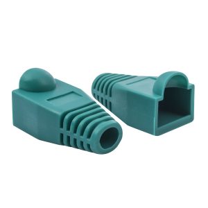 Capuchón RJ-45 Verde Bolsa de 100u
