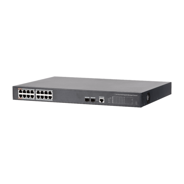 Switch PoE Gestionable de 16 puertos