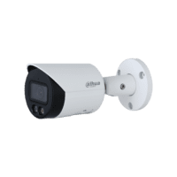 Cámara IP Bullet 2MP con Doble Iluminador de lente Fijo con WizSense