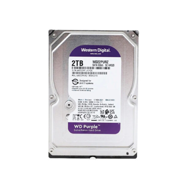 Disco Duro Western Digital Purple 2TB